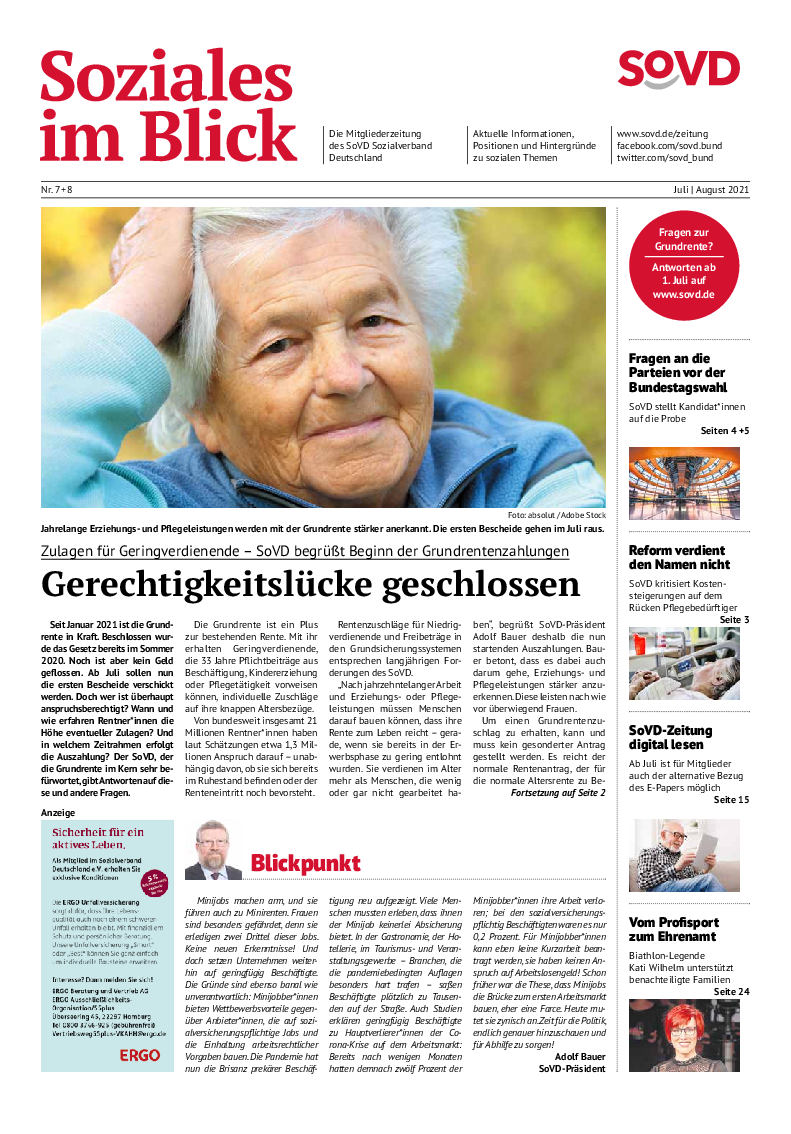 SoVD-Zeitung 07+08/2021 (Mitteldeutschland)