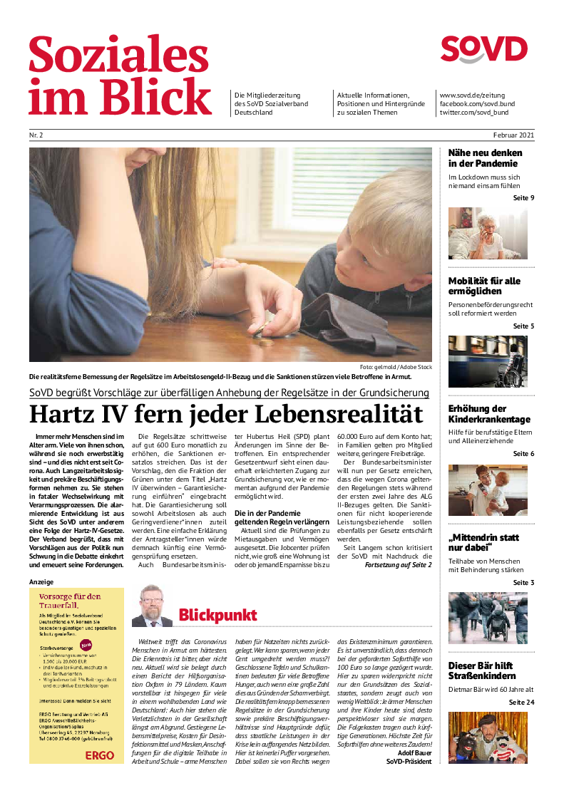 SoVD-Zeitung 02/2021 (Mitteldeutschland)