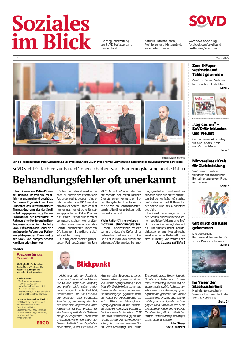 SoVD-Zeitung 03/2022 (Mitteldeutschland)